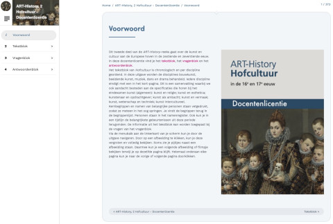 ART-History 2 Hofcultuur - docenten