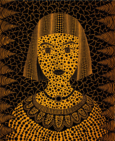 Yayoi Kusama - zelfportret 2015